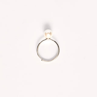 pearl ring [stainless]