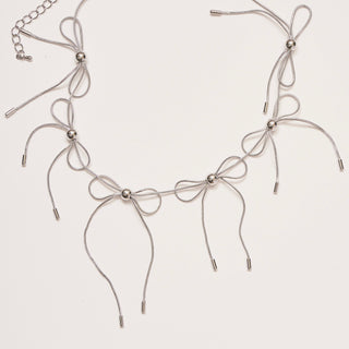 【再入荷】ribbons necklace