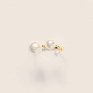 【再再入荷】branch pearl ring [stainless]