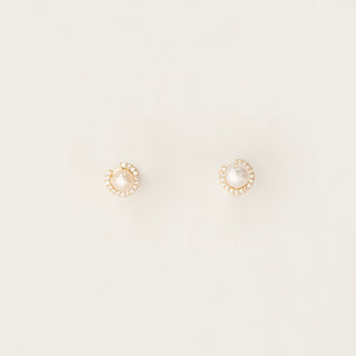 circle stone pearl pierce [stainless]
