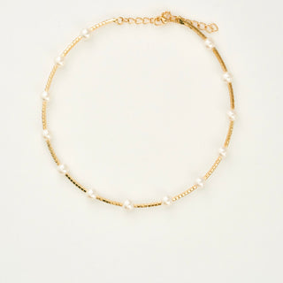 【last one】evenly pearl necklace