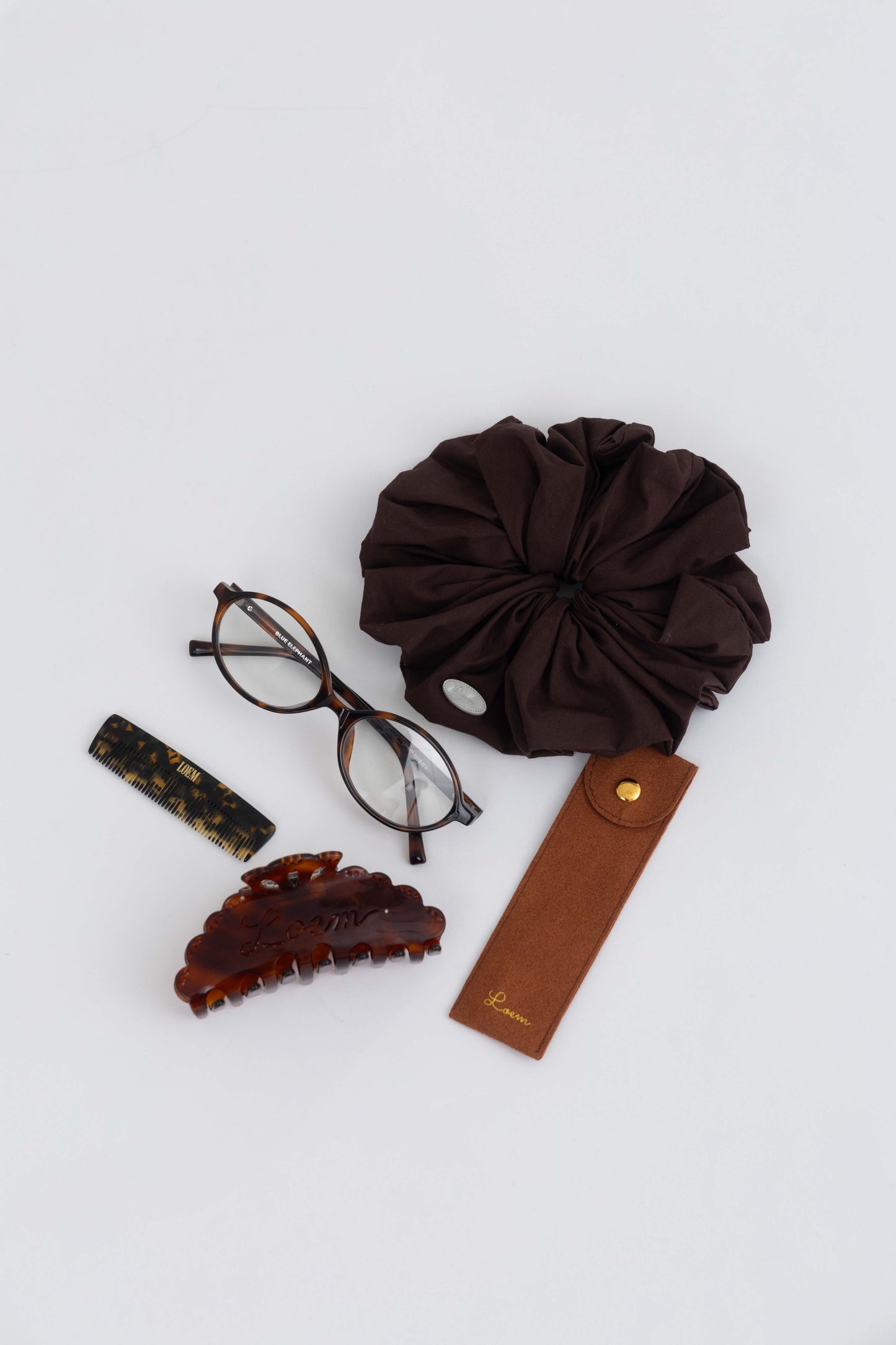pup & tote -brown-