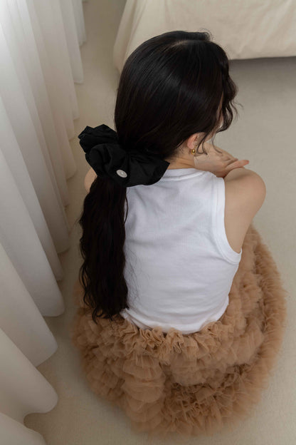 pup & tote -black-