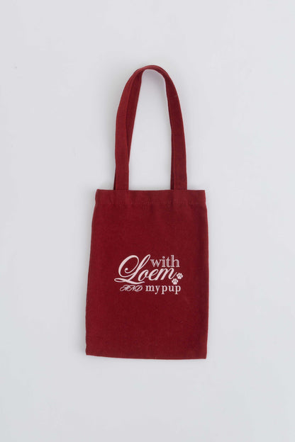 pup & tote -brown-
