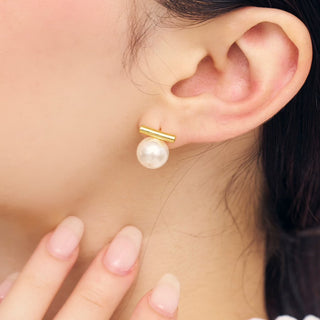 【再再入荷】rod pearl pierce [stainless]