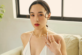 【last one】evenly pearl necklace