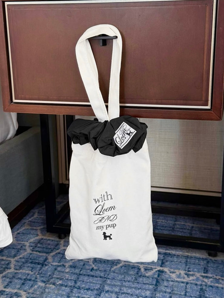 pup & tote -black- – LOEM TOKYO